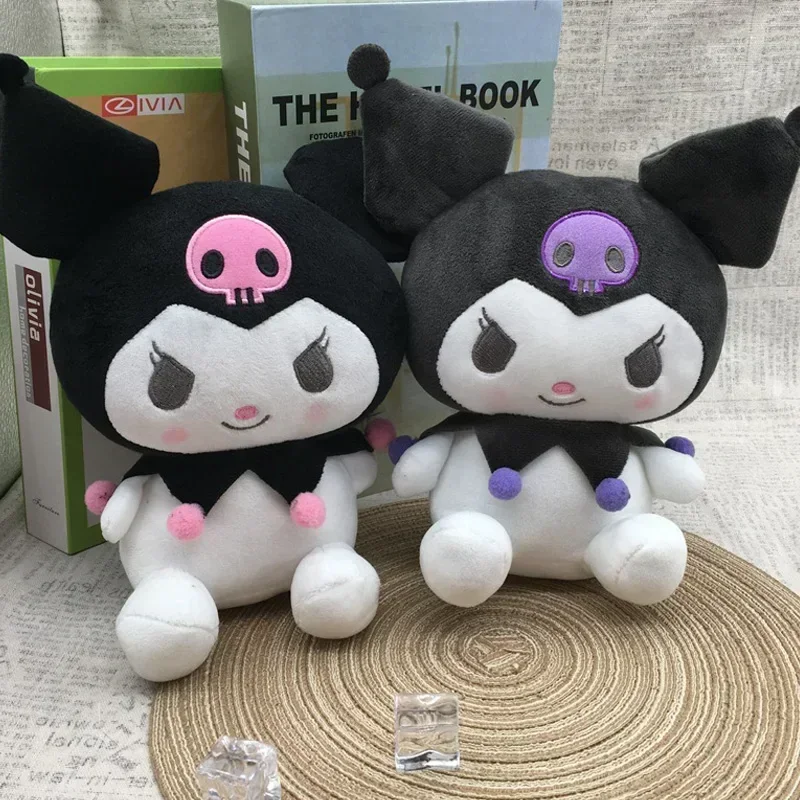 2025&Sanrio Plushies Hello Kitty Cinnamonroll Kuromi Pochacco Stuffed Plush Doll Cos Bear Cute Toys Children Birthday Gifts