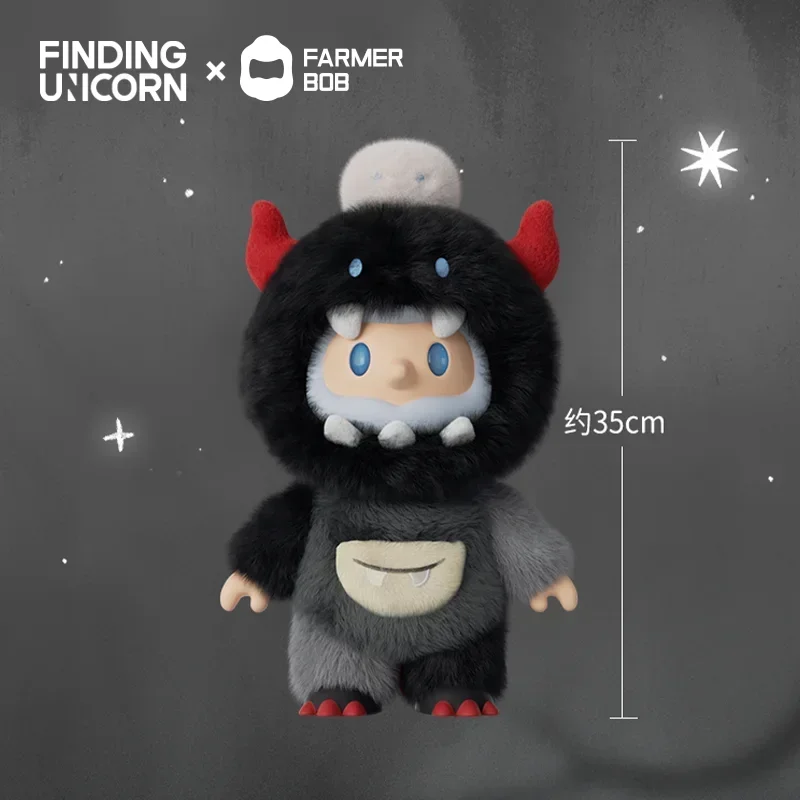 

FINDING UNICORN FARMER BOB FURRY DOLL DEMON BOB Vinyl Anime Action Figure Ornament Figurines Home Decor Dolls Model Girls Gift