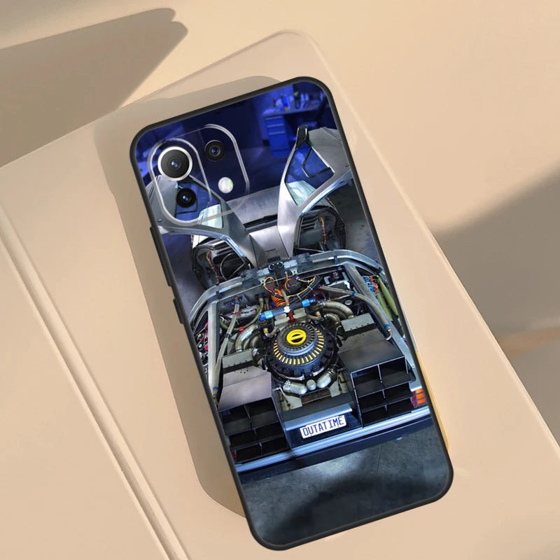 Funda DeLorean de Regreso al Futuro para Xiaomi 15 Ultra 17 Pro Max 13T 14T 15T POCO F8 Ultra F7 X5 X6 F5 F6 X7 X8 Pro