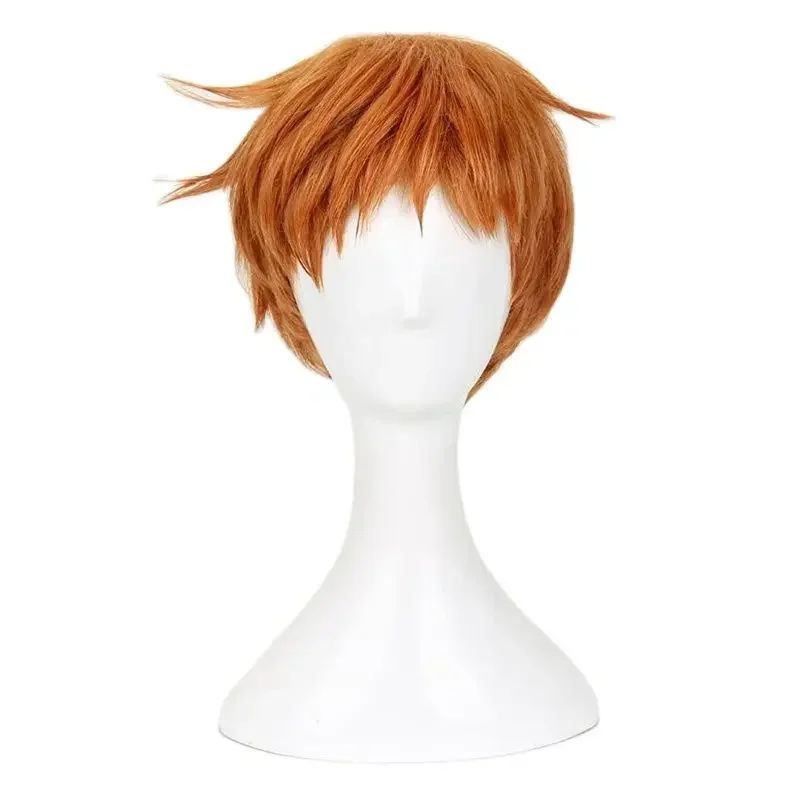 Anime The Seven Deadly Sins Cosplay Grizzly's Sin of Sloth King Cosplay Wig Short Heat Resistant Synthetic Hair Wigs