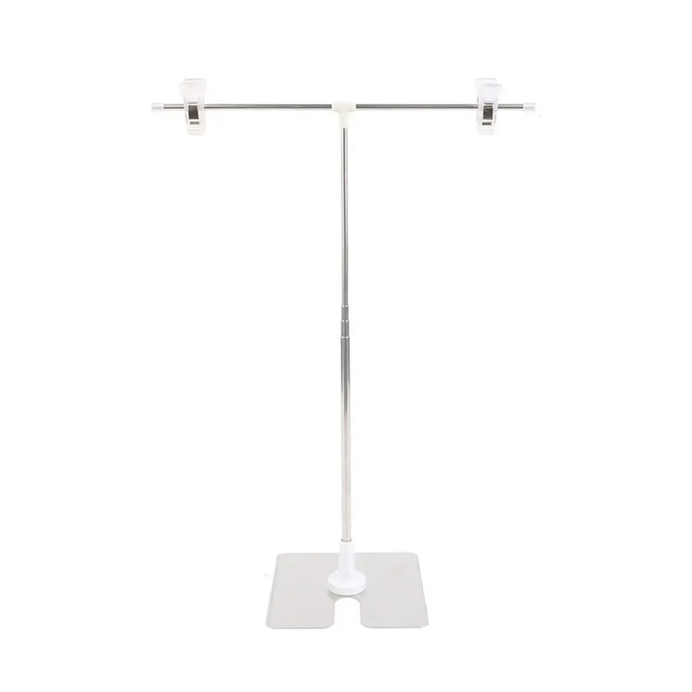 

Video Shoot Prop T-Shape Supermarket Poster Display Shelf Backdrop Stand Background Frame Backdrop Rack Background Holder