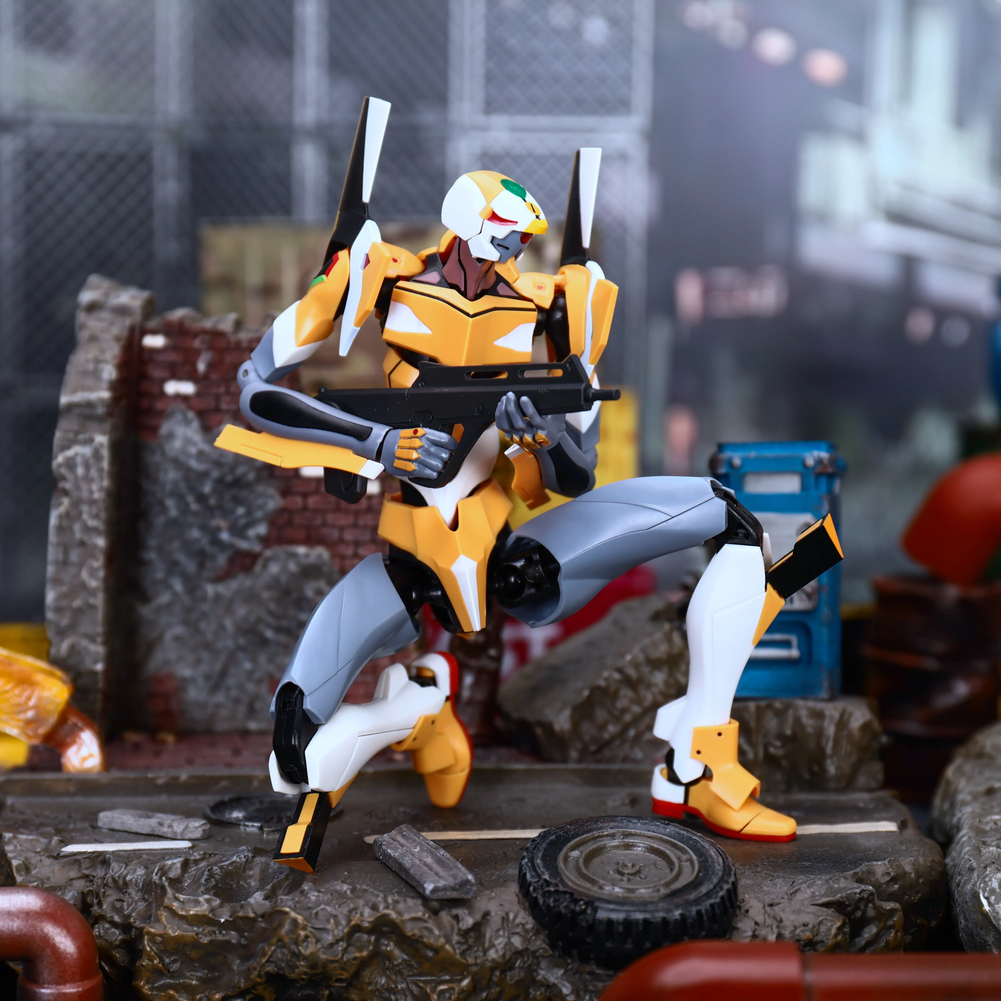 YOLOPARK EVANGELION - 20cm EVA - Model Kit Eva 02 review and price