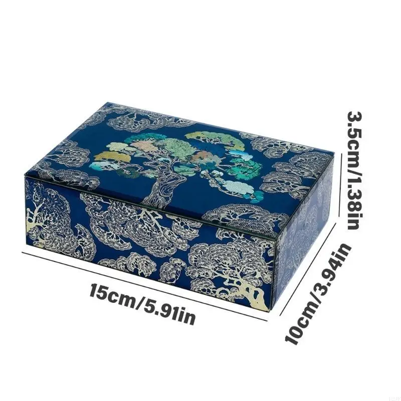 حل عملي لحقيبة تخزين المجوهرات، صندوق منظم قوي مع مقصورات لكل منظمة منزلية ملحقة #6