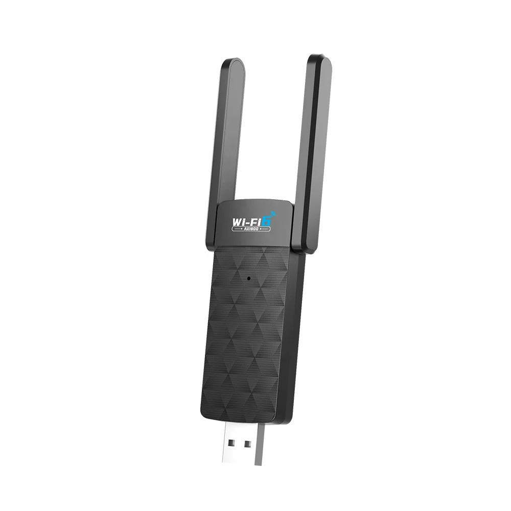 

USB-адаптер Wi-Fi Ax1800 Wi-Fi6 Dongle 802.11ax двухдиапазонная беспроводная сетевая карта для компьютера Wi-Fi адаптер
