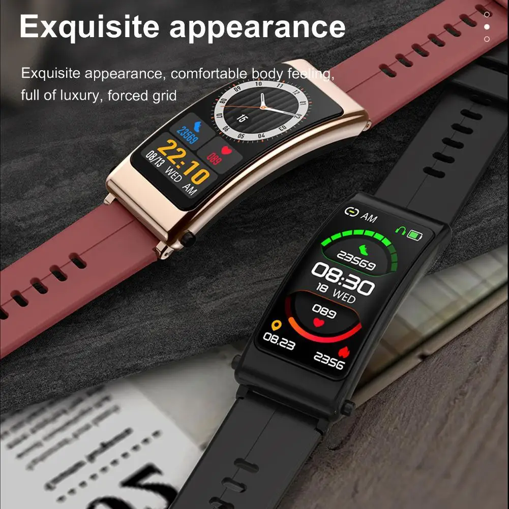 2024 New Smart Watch with Bluetooth-compatible Earphone 2-in-1 Smart Smartwatch Pedometer Sports Bracelet for Men Women