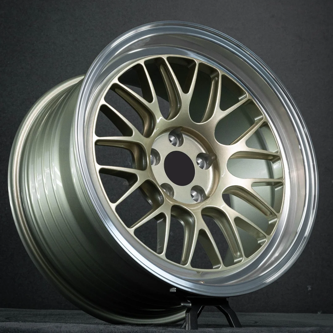 Pengzhen Apex Ml-10rt قطعة واحدة 18 19 20 بوصة لون ذهبي مزورة جنوط عجلات السيارة لسيارات BMW M3 M4 PORSCHE 996 997