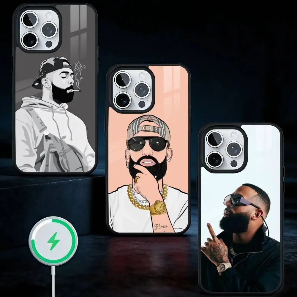 

Boyz E-Eladio Carrion Sauce Phone Case For iPhone17,16,15,14,13 Plus,Pro Max Magnetic For Magsafe Wireless Charging