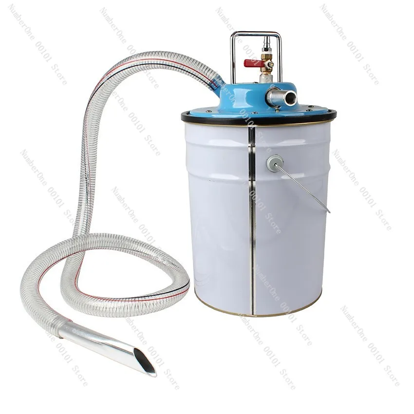 Pneumatic Industrial Vacuum Cleaner Wet Dry Explosion‑Proof Suction Machine for Iron Dust Sand Oil Water Collection in Workshop