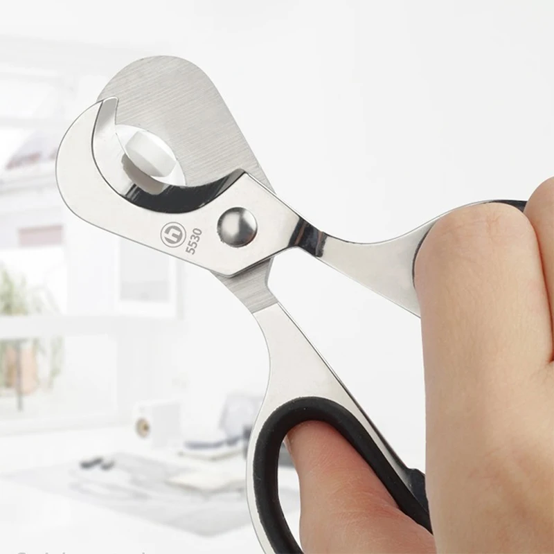 1PC Portable Stainless Steel Scissor Pill Cutter Creative Medicine Splitter for Home And Travel Practical Children's Dosage Tool
