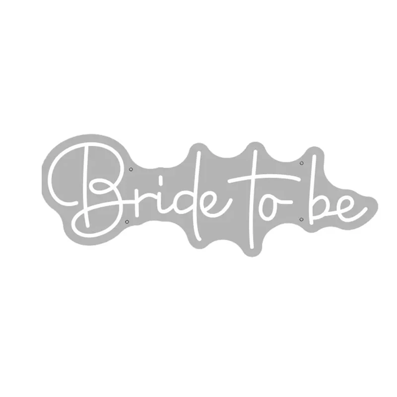 Custom Bride To Be Neon Sign Led Light Lamp For Wall Bedroom Proposal Party Wedding Marriage Deocr Decoration Neon