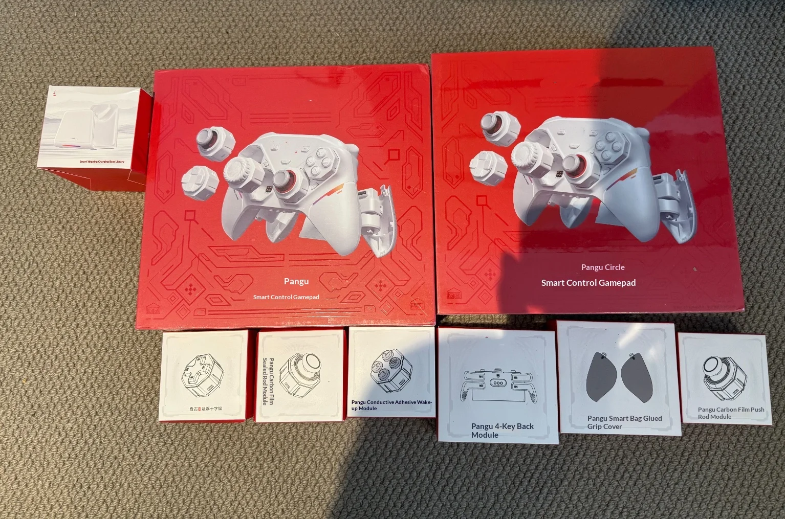 Pangu Modular Game Controller TMR Joystick Quick‑Swap Programmable Back Buttons AI Voice Dual Toggle Trigger For PC Switch2