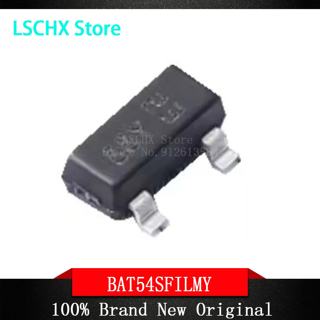 

20pcs BAT54SFILMY SOT-23 Automotive grade 40 V 300 mA general purpose small signal Schottky diode