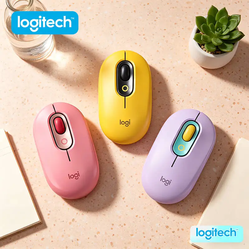 

Logitech M350POP/M350 Eco-FriendlyMouse Recycled Plastic Silent Scroll Multi-Gadget Tablet Pro Device and Smart Monitor Screen
