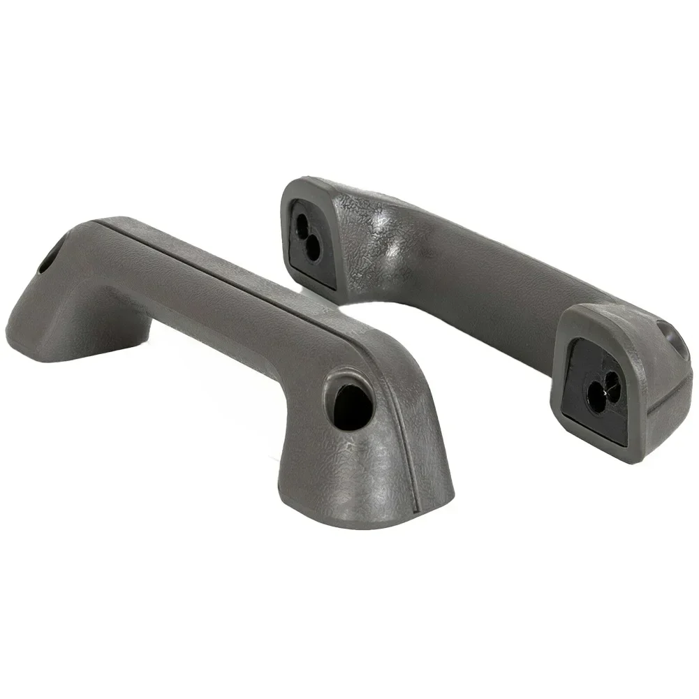 2Pcs Grey Handrails For Nissan For Hardbody D21 Frontier Pickup 1986-1997 Armrest Door Handle Pair 80940-15g00