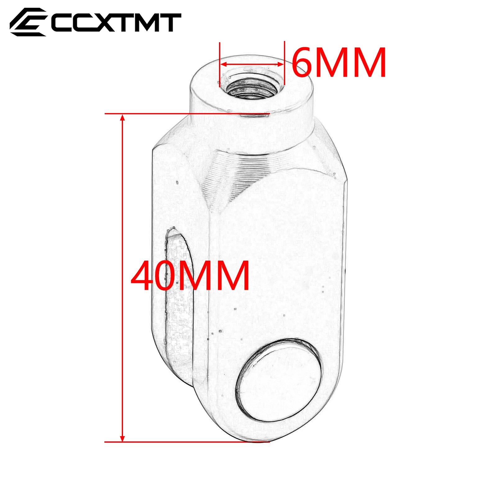 Motocross CNC Rear Brake Clevis For HONDA CR 125R 250R CRF 150R 250R 250X 250RX 250F 450R 450X 450RX 450L 450RL 2002-2020 Parts