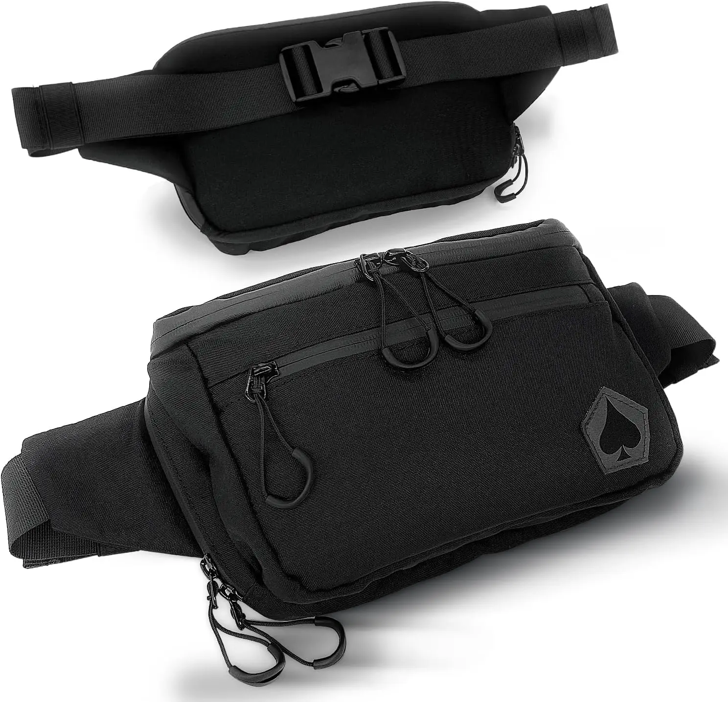 

Tactical Fanny Pack - Waterproof Adjustable Waist Bag with Quick-Access Pockets, Everyday EDC Pouch for Men and Women