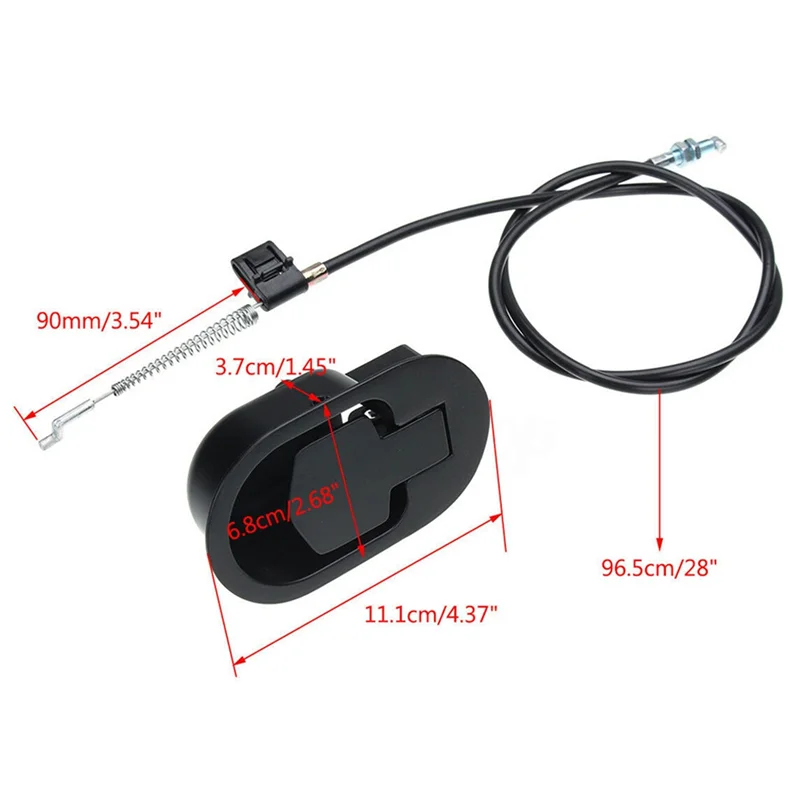 Recliner Release Pull Handle with Cable Universal Couch Release Lever Replacement Parts Sofa Pull Handle Accessories