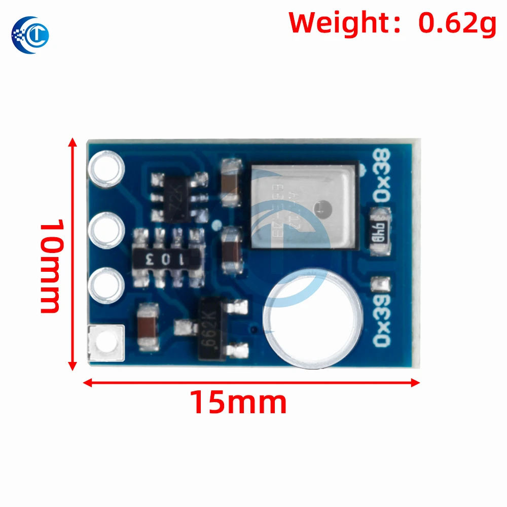 AHT10 High-Precision Digital Temp & Humidity Sensor Module – I2C Communication | Replacement for DHT11/SHT20/AM2302