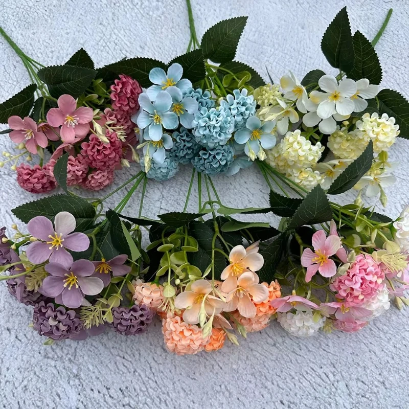 High-quality Realistic Romantic Artificial Rose Ball Suitable for Wedding Party Arches Silk Material Fast Delivery