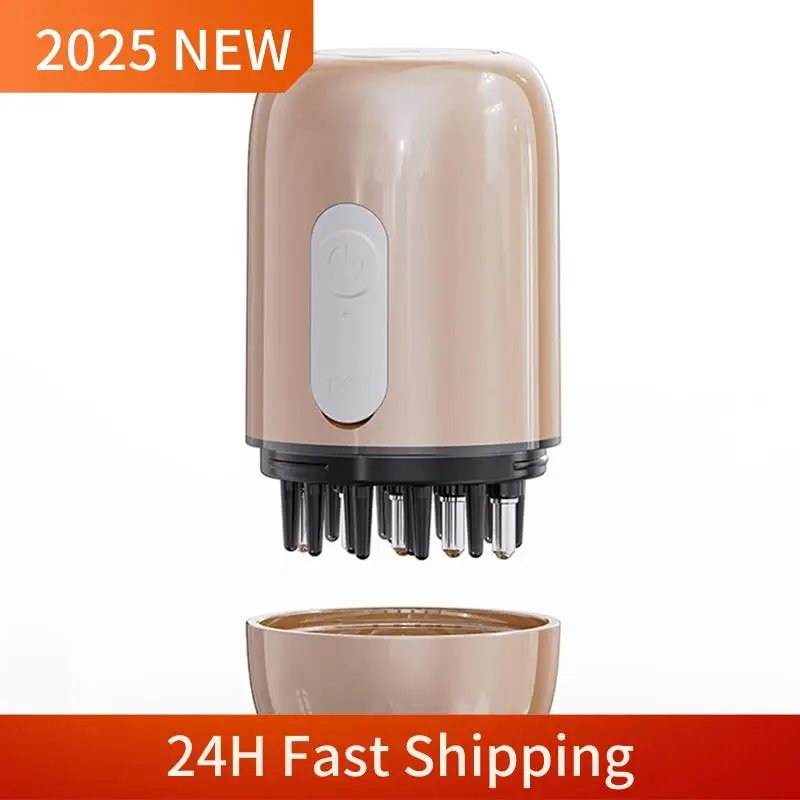 

A33F Trend Электрический массажер для кожи головы и аппликатор для масла для волос Диспенсер для лечения кожи головы Перезаряжаемый B