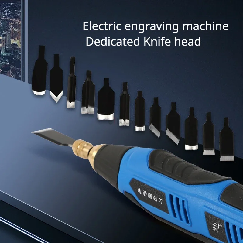 Electric Engraving Machine Dedicated Knife Head Woodworking Handheld Carving Knife Carpenter Specific Carving Tools Root Carving