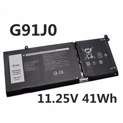 G91J0 11.25V 41WH Laptop Battery For Dell Latitude 3320 3420 3520 Inspiron 15 3515 3511 3520 5410 2 in 1