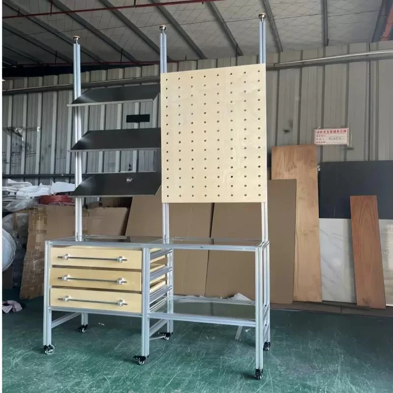 Hole plate Ocean plate Display cabinet Layer frame Aluminum profile porch partition Sub-bucket cabinet