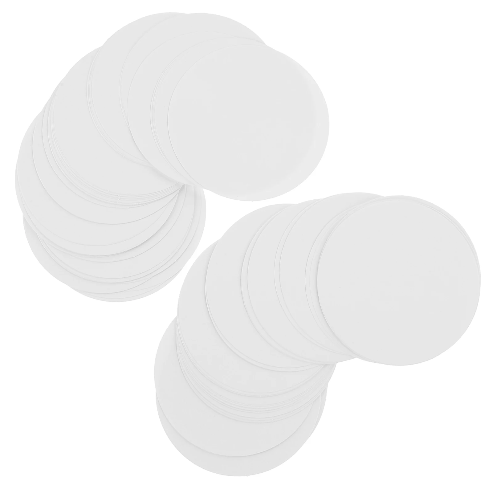 Diy Round Badge Paper Graffiti Blank Sheets For Crafts Marker Watercolor Pens Multi-Use Handmade Accessory