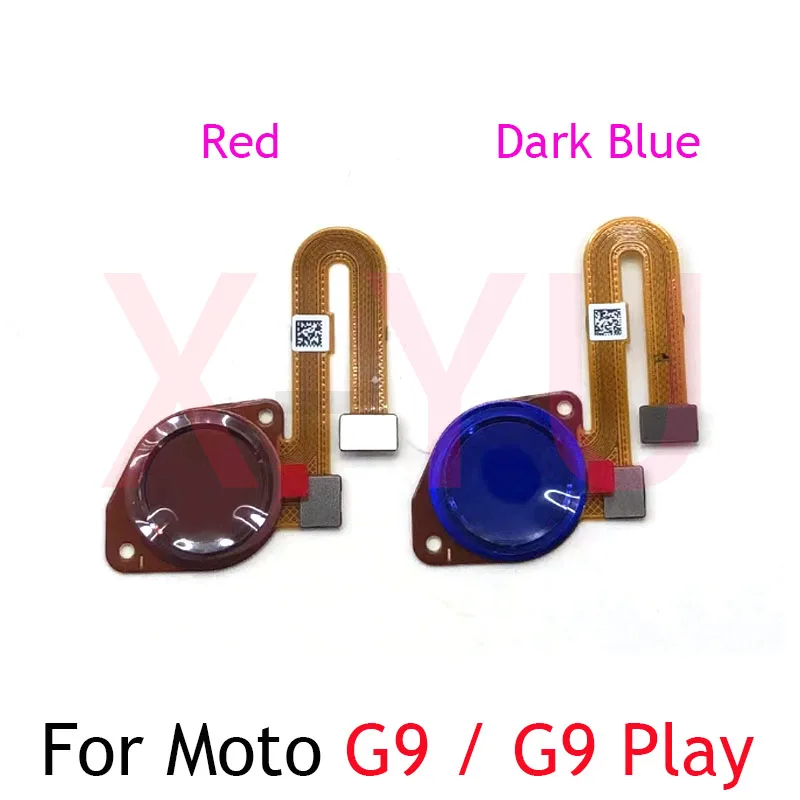 

Для Motorola Moto G9 Play Plus кнопка домой датчик отпечатков пальцев возврат питания гибкий кабель запасные части