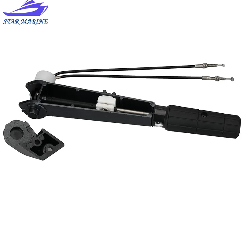 

6B4-42111-00-4D Throttle Handle Steering Assy With Cab For Yamaha Outboard Motor 2 Stroke 9.9HP 15HP 6B3 6B4-W0084 6B442111