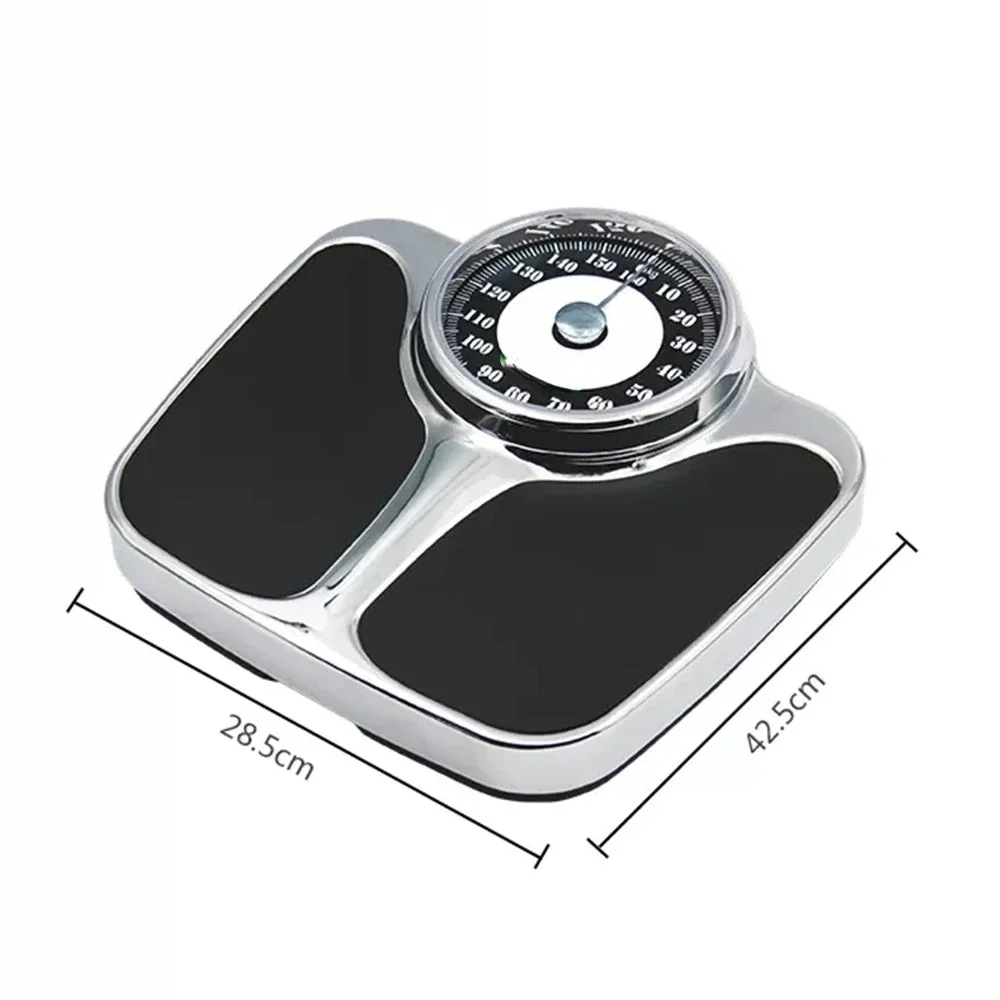 مقياس قرص تناظري عالي الجودة 180 كجم شاشة LCD مقياس فحص ميكانيكي للحمام مقياس شخصي منزلي 1 جرام