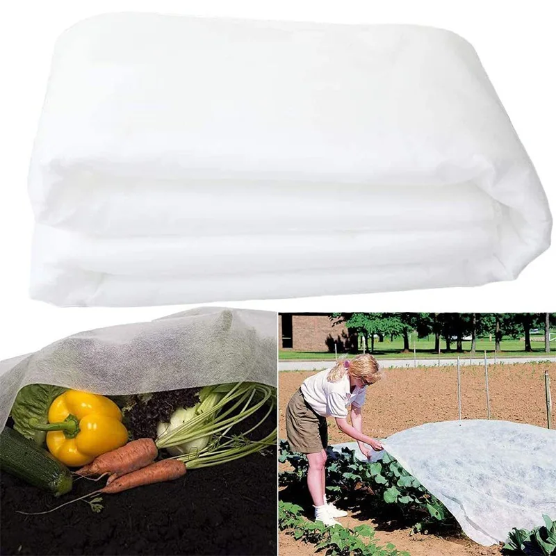 30gsm Plant Anti-freeze Protective Cover Vegetables Pest Control Cloth Seedling Frost Protection Supplies Outdoor Potted Blanket