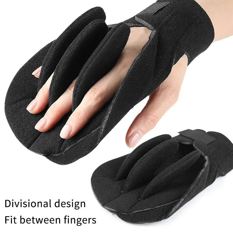 3D Built-in Pad Finger Separator Hand Brace Contracture Relief Orthopedic Splint for Neurological Injury Post Stroke Comfort