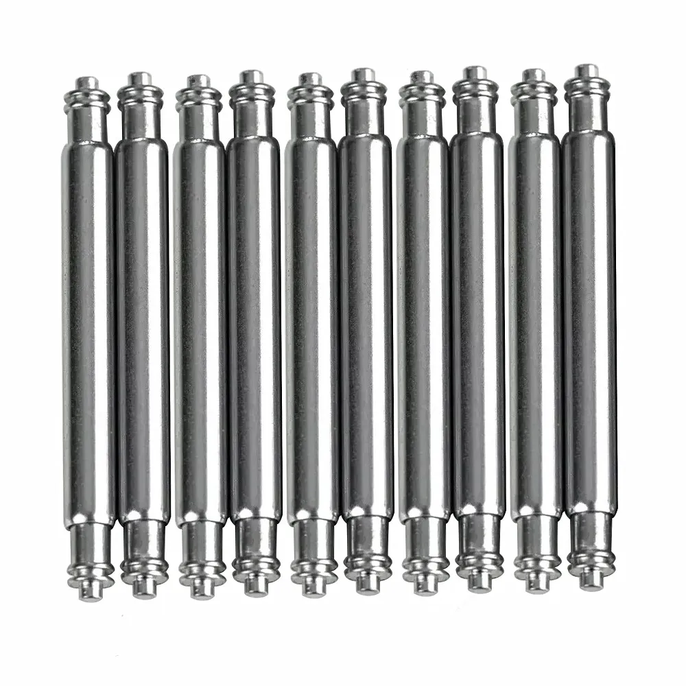 

10pcs Diameter 2.5mm 316L Stainless Steel Watch Band Strap Spring Bar Pins 20mm 22mm