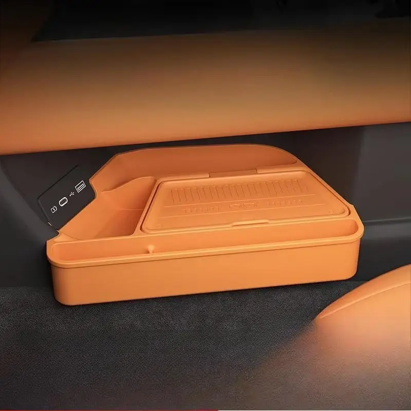 

For 2026 New WEY Tank 500 Central Control Lower Layer Silicone Storage Box Glasses Rack Auto Supplies Modification Accessories