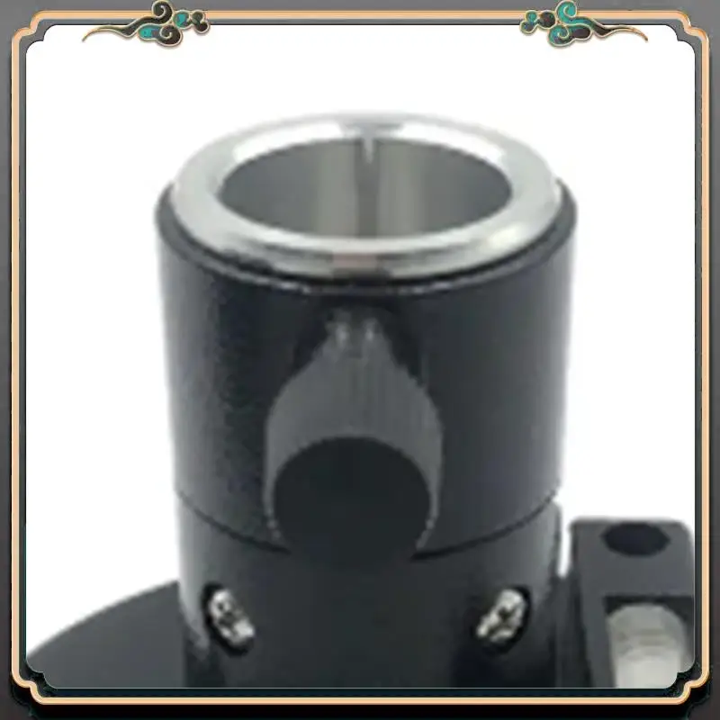 Reliable-Three-Jaw Tribrach Adapter With Optical Plummet Compatible Long Leveler For Prism Total Stations Black