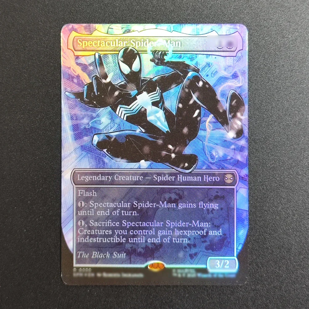 Tarjetas Proxy TCG Magic Spectacular Spider-Man 0235, Tarjetas de Alta Calidad para Juegos de Mesa, Tarjetas Coleccionables, Juguetes