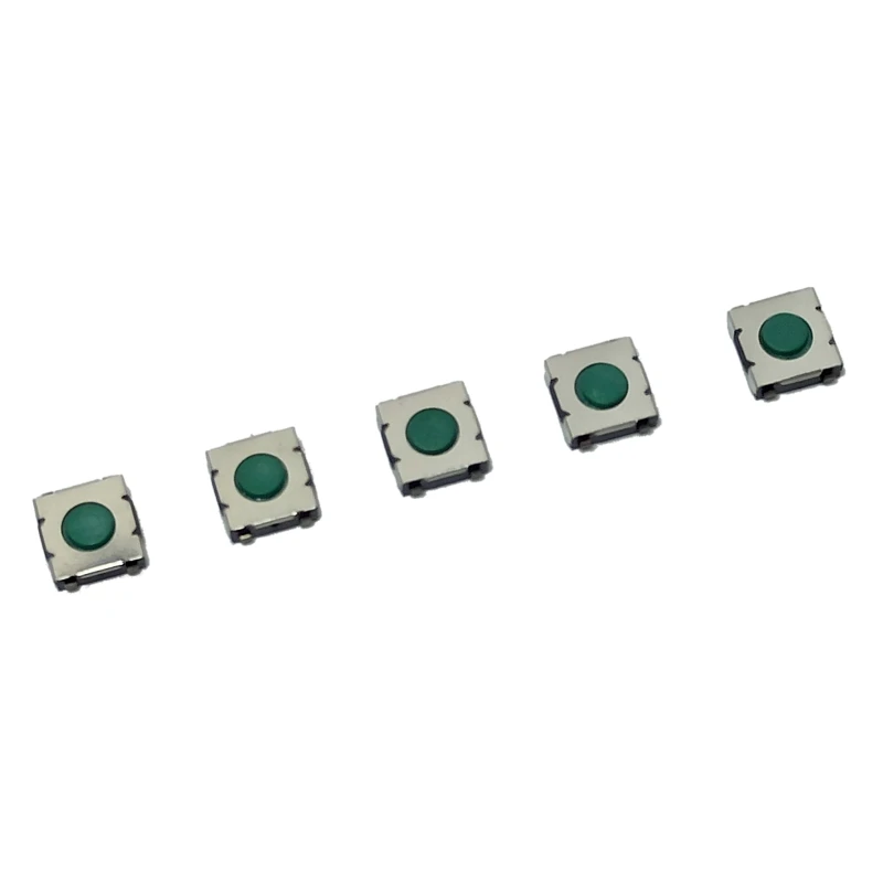 5PCS Tactile Switches 6X6X2.5mm 4Pin Blue SMD Waterproof Silicone Tactile Switch Micro Push Button Microswitches