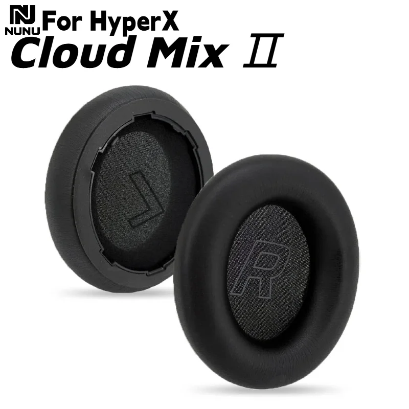 

Replacement protein leather ear pad With plastic buckle For HyperX Cloud Mix II Headphones repair parts Easy to install