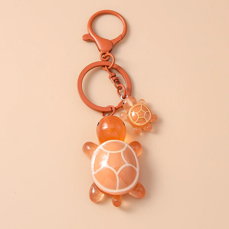 Niedlicher Kunstharz-Schildkröten-Schlüsselanhänger, Cartoon-Tier-Schlüsselanhänger, Anhänger für Frauen und Mädchen, Handtasche, Dekor, DIY, Kinderschmuck, Geschenk – Detail 21