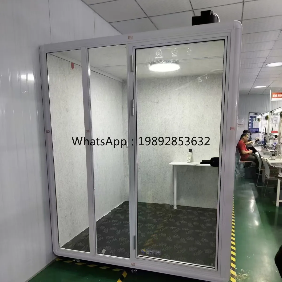 LYY Soundproof Room Noise Reduction Room Silent Office Cabin Sleep Cabin Telephone Booth Soundproof Room Reception