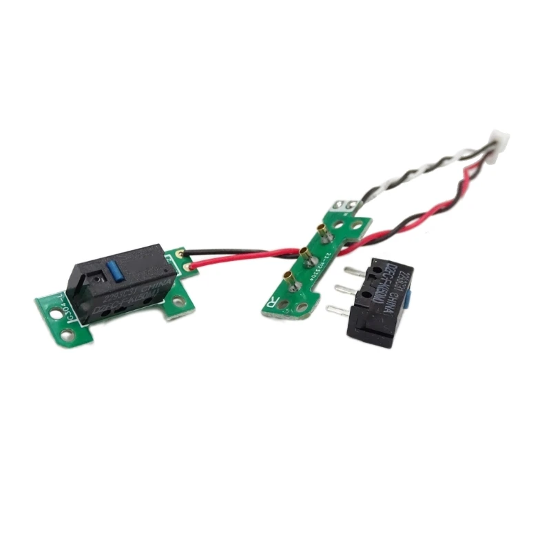 1 conjunto de botões laterais da placa chave lateral de troca quente para g304 g305 acessórios montagem micro interruptores placa de circuito