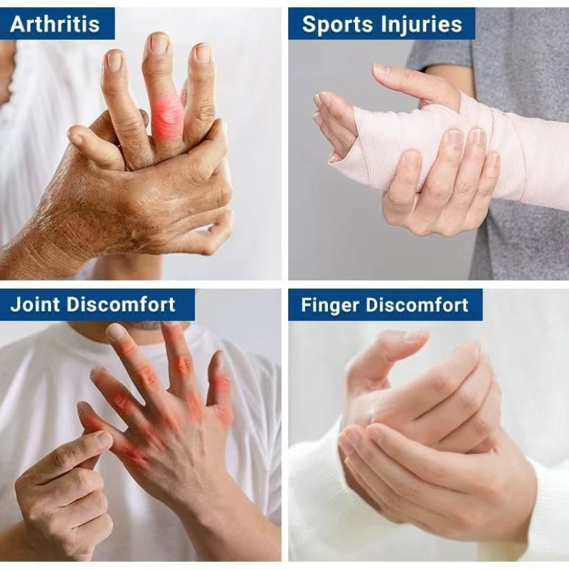 Ice Compress Hydrogel Finger Cots for Daily Use At Home Cold Compress To Relieve Pain Suitable for Both Cold and Hot Purposes