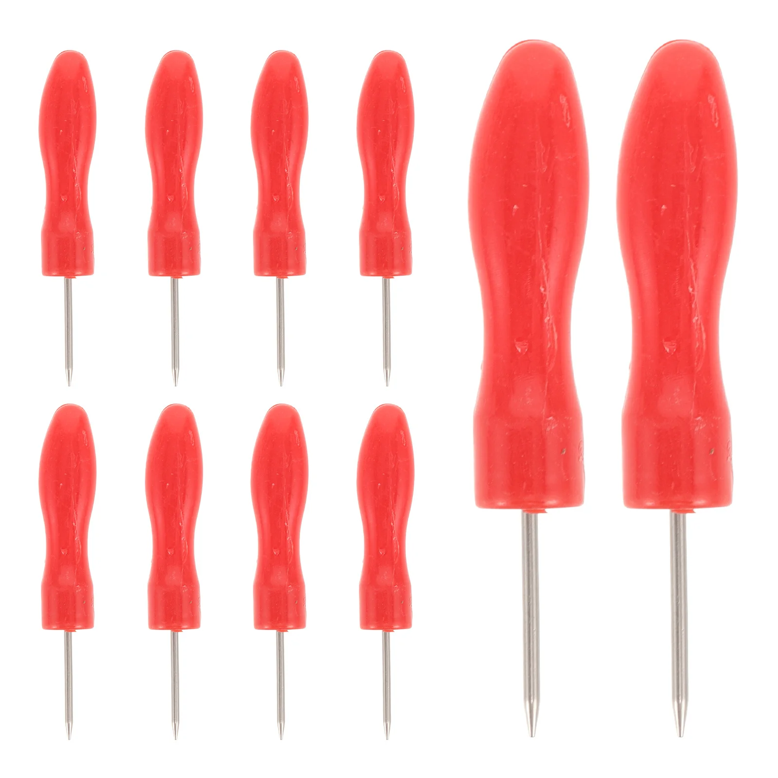 Botella de pegamento para pestañas, agujas para perforación, herramienta de aguja de acero inoxidable antibloqueo de precisión para extensiones de pestañas, 10 Uds.