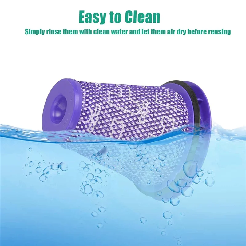 Filter Set Bendable Wand Handle For Dyson CY18 CY22 CY23 CY24 CY25 CY26 CY27 CY28 DY75 DY77 DY78 Vacuum Attachment-CLIM