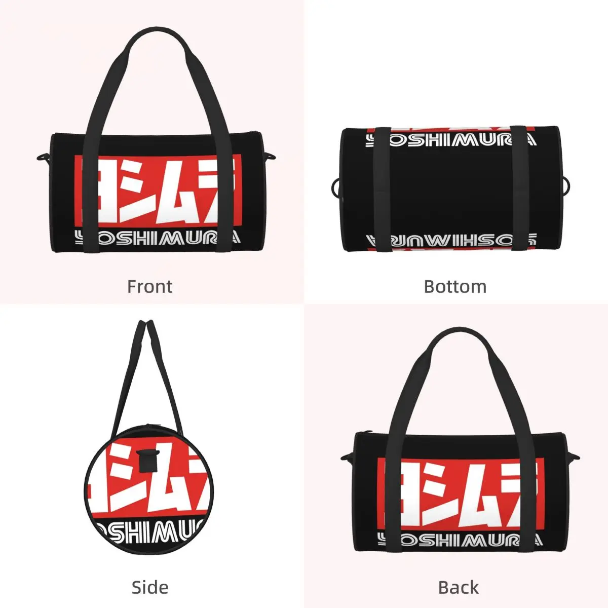 Yoshimura Japanese Motorcycle Exhaust  Luggage Bag Multi-Functional Duffle Tote Bag Handbags Gym Bags Fitness Bag for Boys Girls