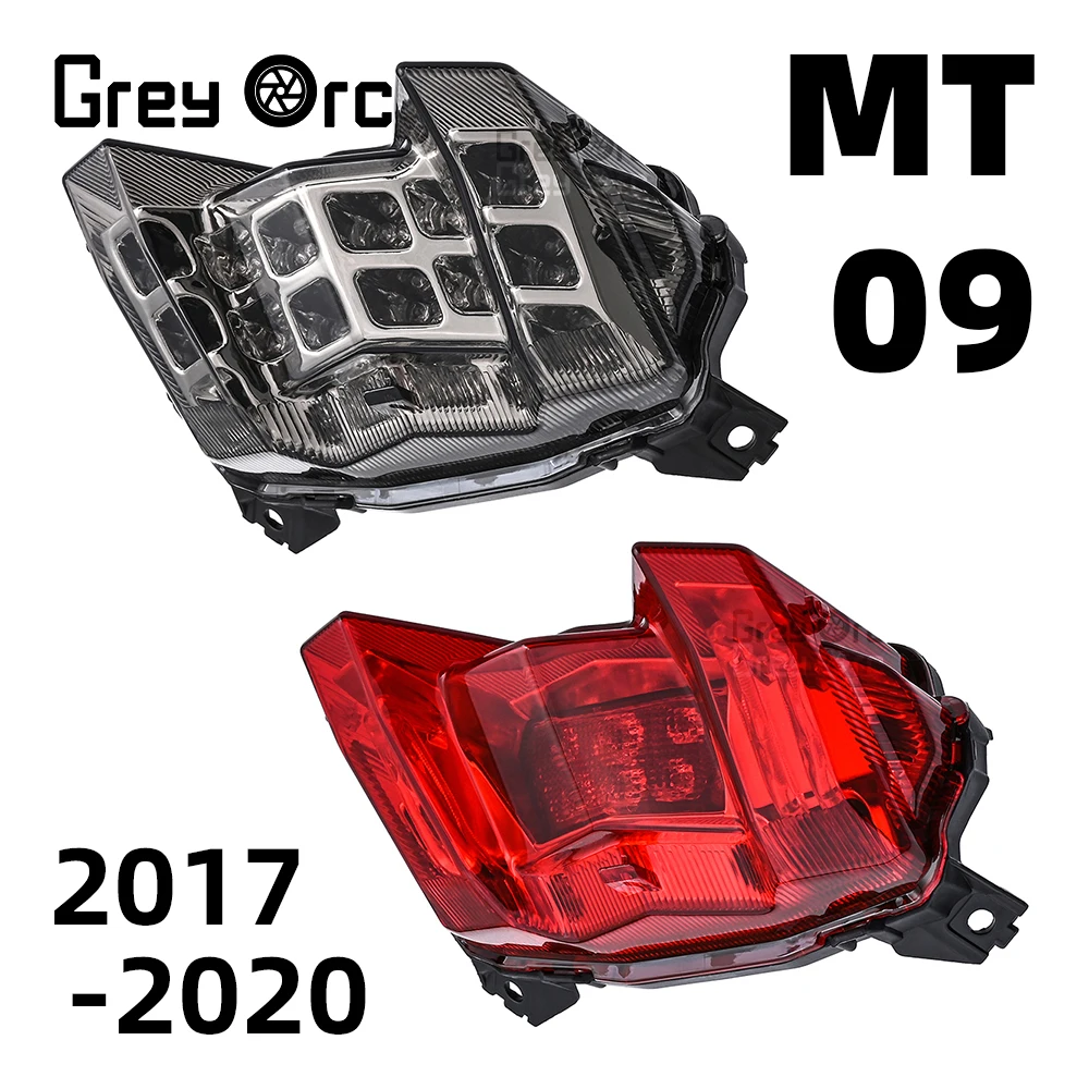 

Задний фонарь мотоцикла для Yamaha FZ 09 MT 09 2017 2018 2019 2020, аксессуары, указатель поворота, встроенный задний фонарь