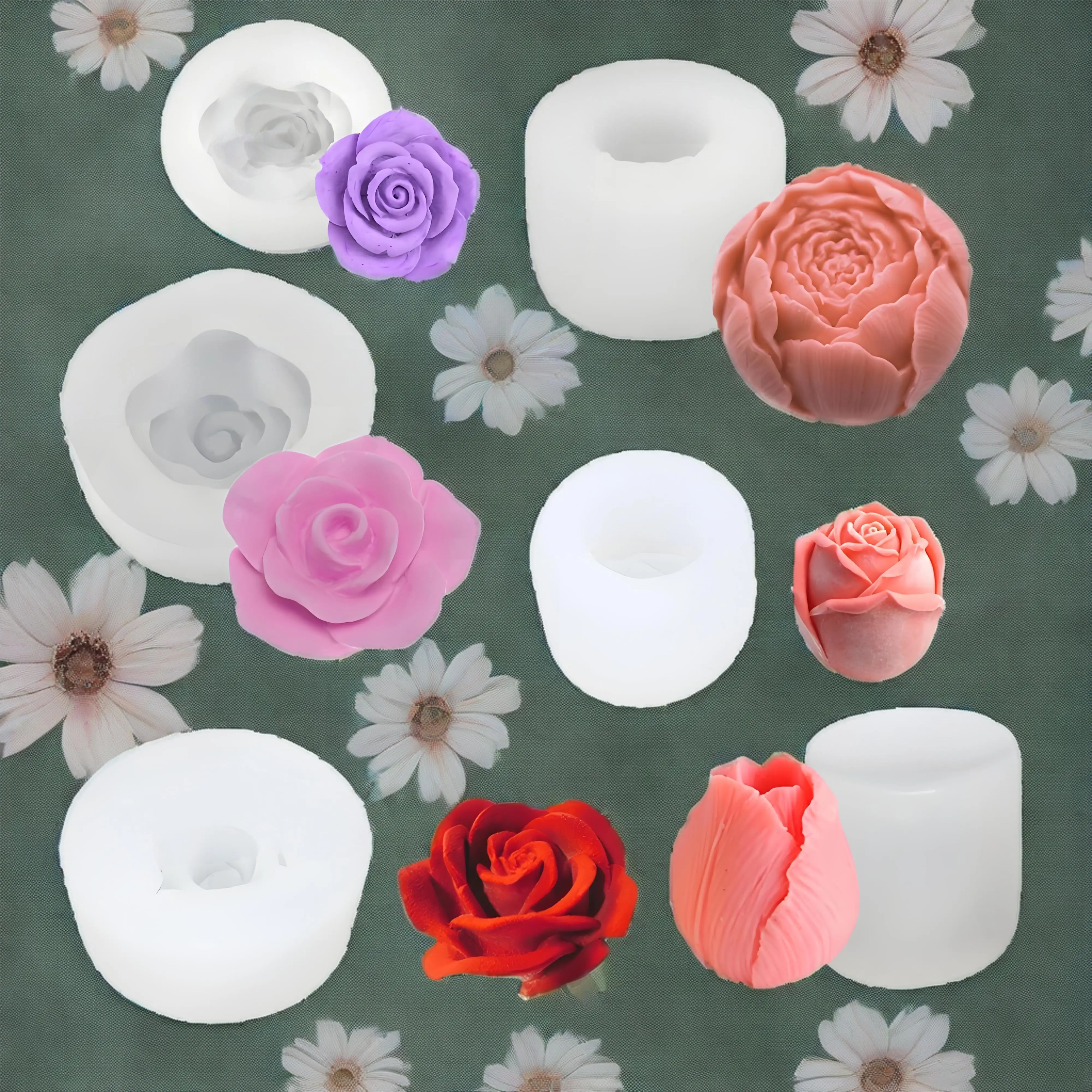 

6 видов силиконовых форм для цветов, молдин с силиконовым покрытием из яблока «сделай сам», molde de pastel de chocolate, Hva de Apple