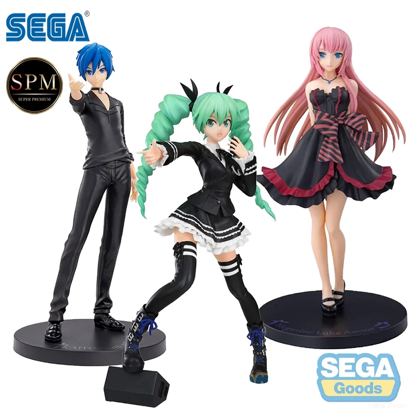 

SEGA SPM Hatsune Miku Project DIVA Arcade Future Tone Hatsune Miku DARK ANGEL KAITO-GUILTY Megurine Luka-AMOUR Аниме Фигурка Игрушка