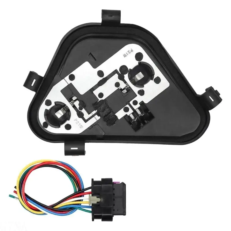 G7NA Lamp Repair Board Easy Installation Rear Light Bulb Holder Socket with Circuit Board Connector Plug for F35 2011-2015